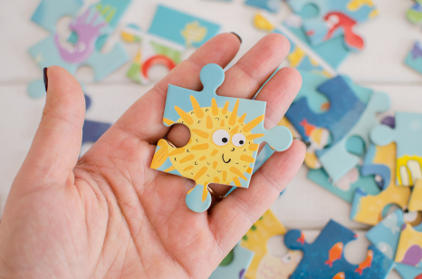 Картонні пазли Дно океану / Підводний світ (80 дет.), Додо / Dodo