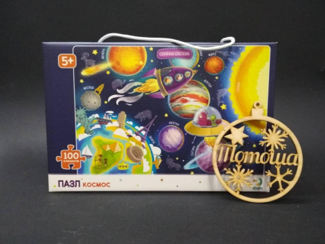 Пазли Картонні пазли Космос / Планети (100 дет.), Додо / Dodo