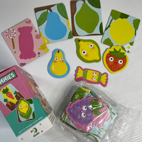 УЦІНКА!!! Настільна тактильна гра (тіньове лото) Смаколики Додо / Dodo