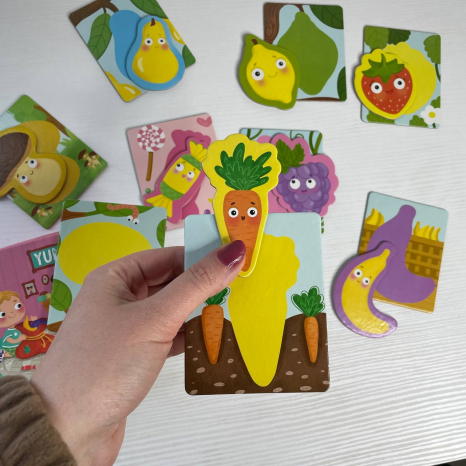 УЦІНКА!!! Настільна тактильна гра (тіньове лото) Смаколики Додо / Dodo