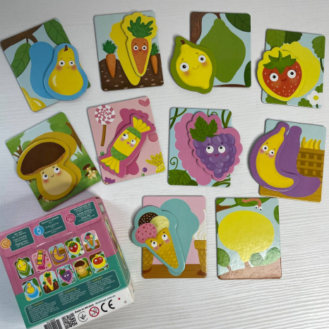 УЦІНКА!!! Настільна тактильна гра (тіньове лото) Смаколики Додо / Dodo