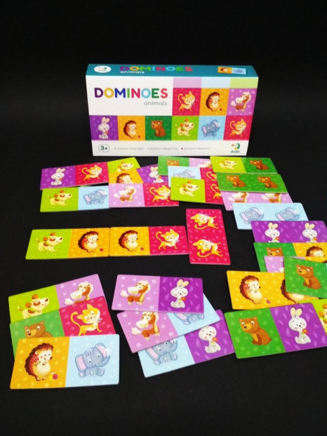 Настільна гра DoDo Доміно Тварини 300248 Dodo