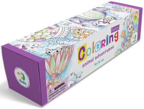 Розмальовка Пригоди тваринок Додо / Dodo 300290