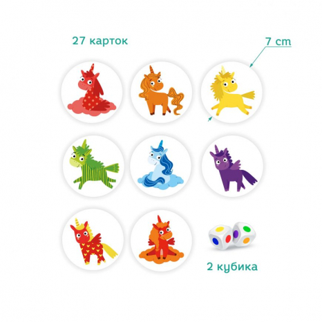 Гра настільна "Єдиноріжки" Dodo. 300291