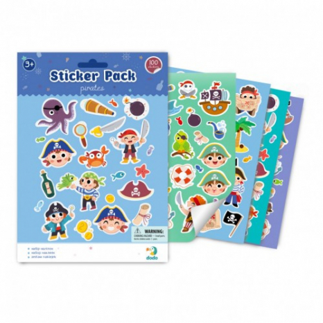 Набір наліпок Пірати, Додо / Dodo 300296
