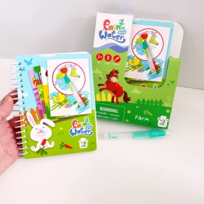 Багаторазова водна розмальовка "Ферма" 300311 DoDo