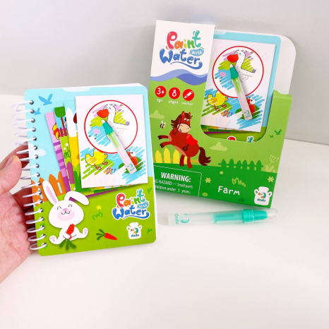 Багаторазова водна розмальовка "Ферма" 300311 DoDo