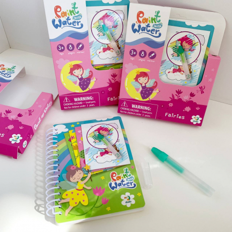 Многоразовая водная раскраска "Феи " 300312 DoDo