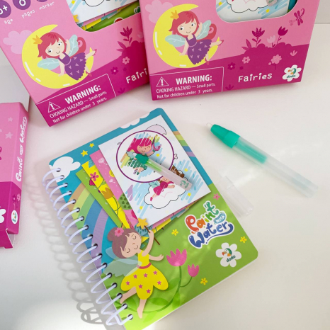 Многоразовая водная раскраска "Феи " 300312 DoDo