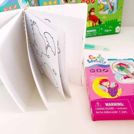 Многоразовая водная раскраска "Феи " 300312 DoDo