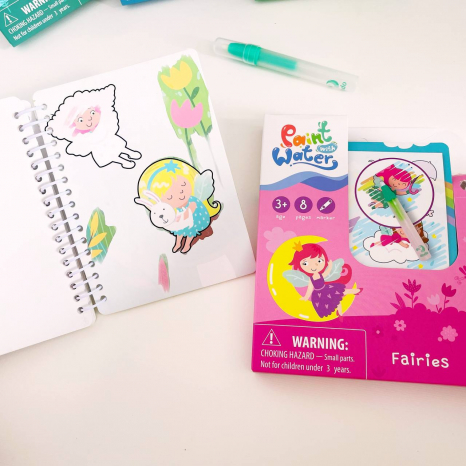 Многоразовая водная раскраска "Феи " 300312 DoDo