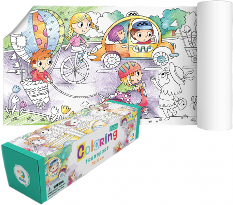 Розмальовка Транспорт Додо / Dodo 300326