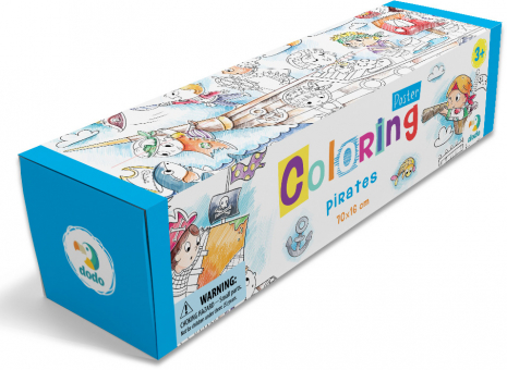 Розмальовка Пірати Додо / Dodo 300329