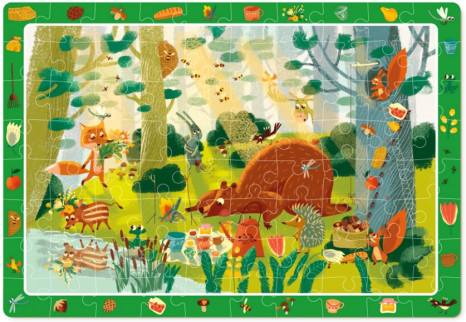 Пазл обсервационный "Сказочный лес" 300366 Dodo