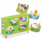 Картонный пазл 3 в 1 Сельские животные Dodo / Додо, 300393