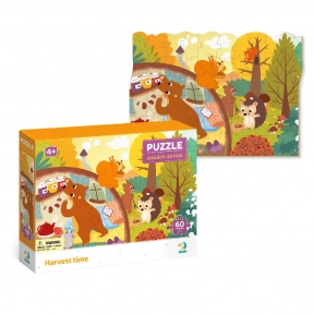 Пазл "Уборка в лесу" (60 дет.) Dodo. 300413