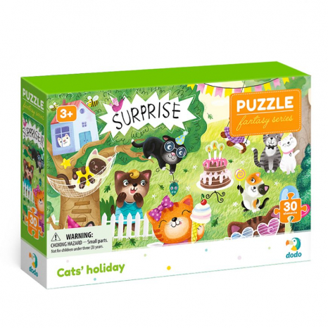 Пазл "Свято котиків" (30 дет) Dodo. 300417