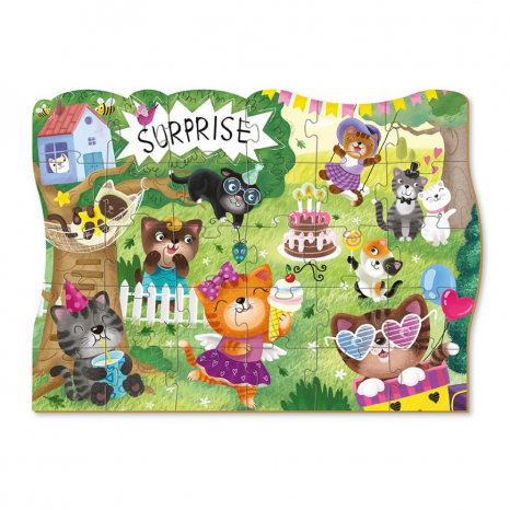 Пазл "Свято котиків" (30 дет) Dodo. 300417