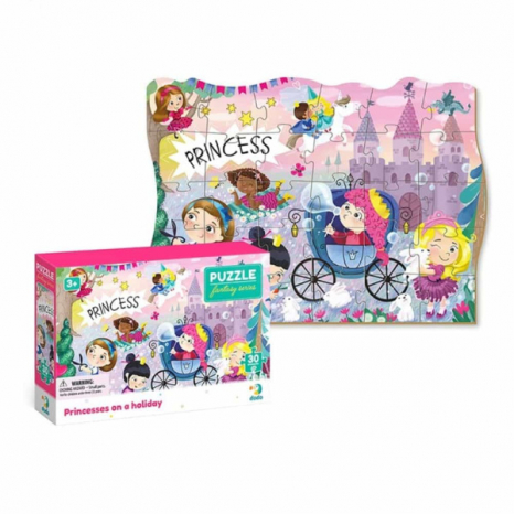 Картонний пазл "Принцеси на відпочинку" (30 дет) Dodo, 300418