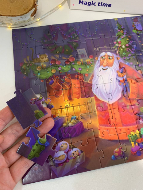 Картонный пазл Время волшебства, 60 эл. Dodo, 300577