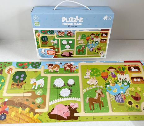 Пазл-лабиринт Мое путешествие по ферме Dodo 300586