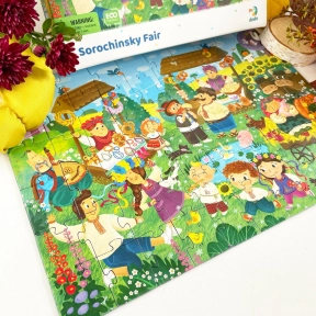 Картонний пазл "Сорочинський Ярмарок", DoDo / Додо, 60 елементів, 300606