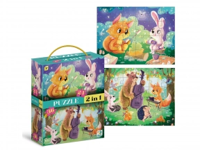 Пазл 2 в 1 "Летние вечера", Dodo 300609