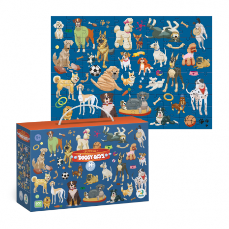 Пазл "Собачие будни", 100 эл,  DoDo