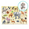 Пазл "Животные Сафари", 200 эл, DoDo, 33х47 см
