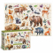 Монтессорі пазл "Лісові тварини" 300629  "DoDo", 200 елементів, 33х47 см