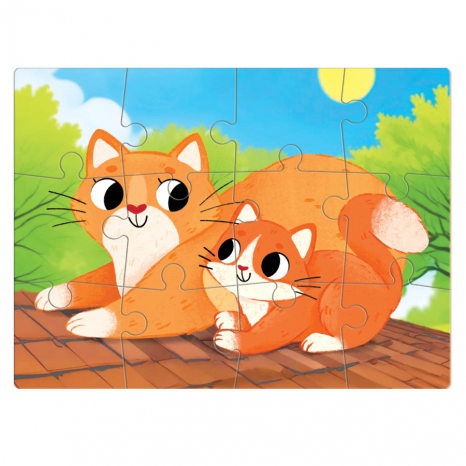 Пазл Завжди разом. Котики, Додо 12 елементів, 300632