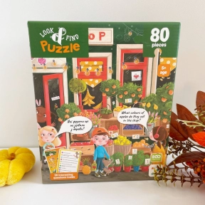 Вімельпазл "Шукай та знаходь. Літні смаколики", 80 елементів, Додо / Dodo 300665