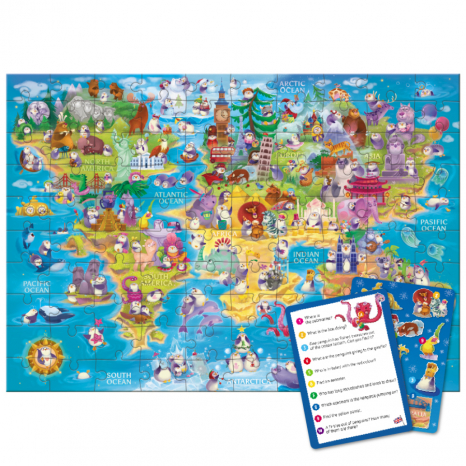 Вімельпазл "Шукай та знаходь. Світ пінгвінів" 100 елементів Додо / Dodo 300670