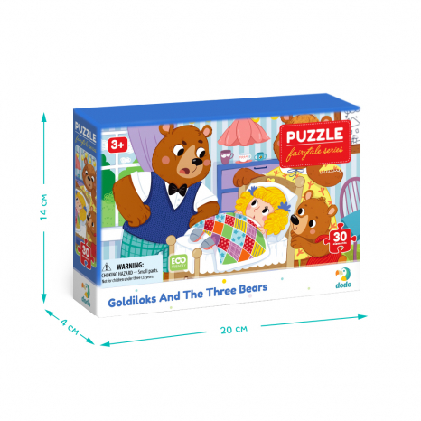 Картонні пазли Додо 30 елементів Три ведмеді 300696 Dodo