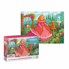 Картонні пазли 30 елементів Принцеса у чарівному саду 300711 Dodo Додо
