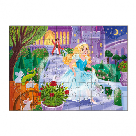 Картонні пазли 60 елементів Попелюшка 300713 Dodo Додо