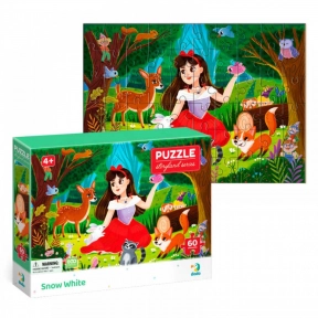 Картонные пазлы 60 элементов Білосніжка 300714 Dodo Додо