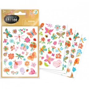 Набір дитячих тимчасових татуювань «Квіткові мрії» 301101 , Dodo