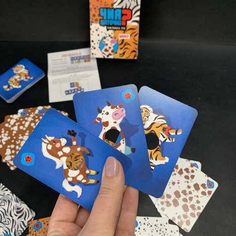 Настільна гра Strateg "Чия цяточка?" 30231