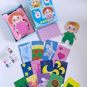 Настольная игра Мамина ласка семейная развивающая на украинском языке 30291 Strateg