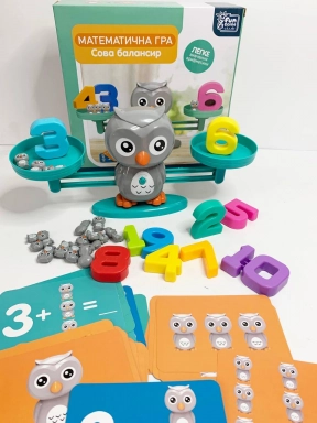 Настільна гра Ваги математичні Сова, Fun Game