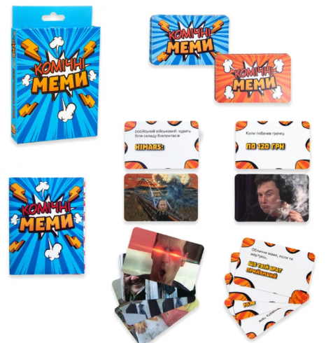 Настільна гра "Комічні Меми" 30317 Strateg