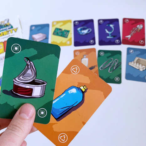 Карткова навчальна гра Врятуй планету (укр) Strateg 30321