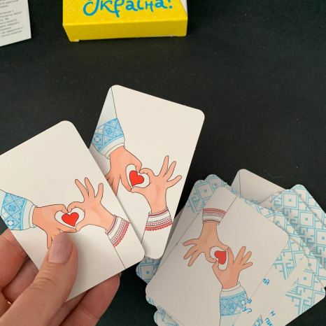 Настільна розважальна пізнавальна карткова гра "Все буде Україна" TM Strateg