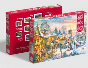 Пазли картонні класичні Зимові сутінки CherryPazzi 1000 деталей 30370