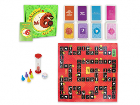 Настільна гра "Встигни за 6 секунд" українською мовою Strateg. 30782