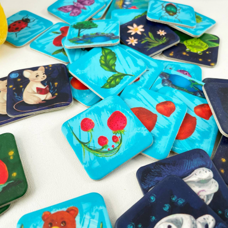 Настільна меморі гра "Forest Duo" 30867 Strateg