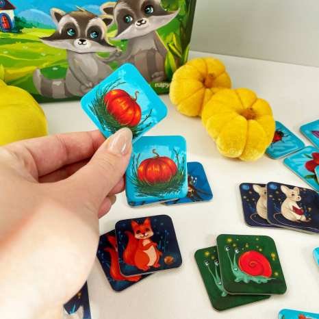 Настільна меморі гра "Forest Duo" 30867 Strateg