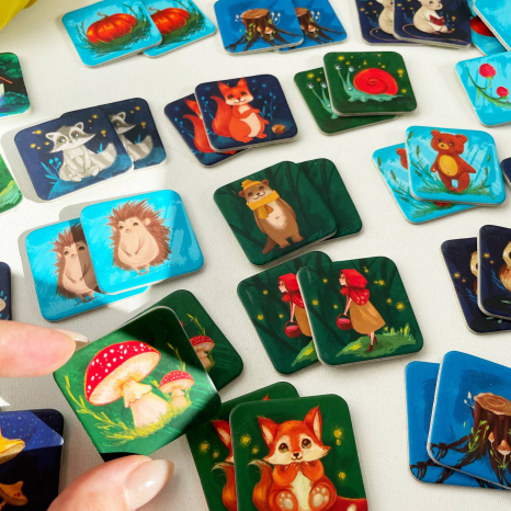 Настільна меморі гра "Forest Duo" 30867 Strateg