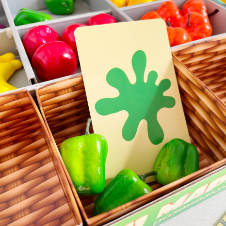 Дитяча настільна гра для сортування "Міні Маркет", Strateg, 30915